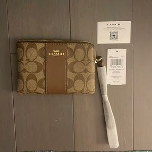 Coach Wallet on Chain Wristlet